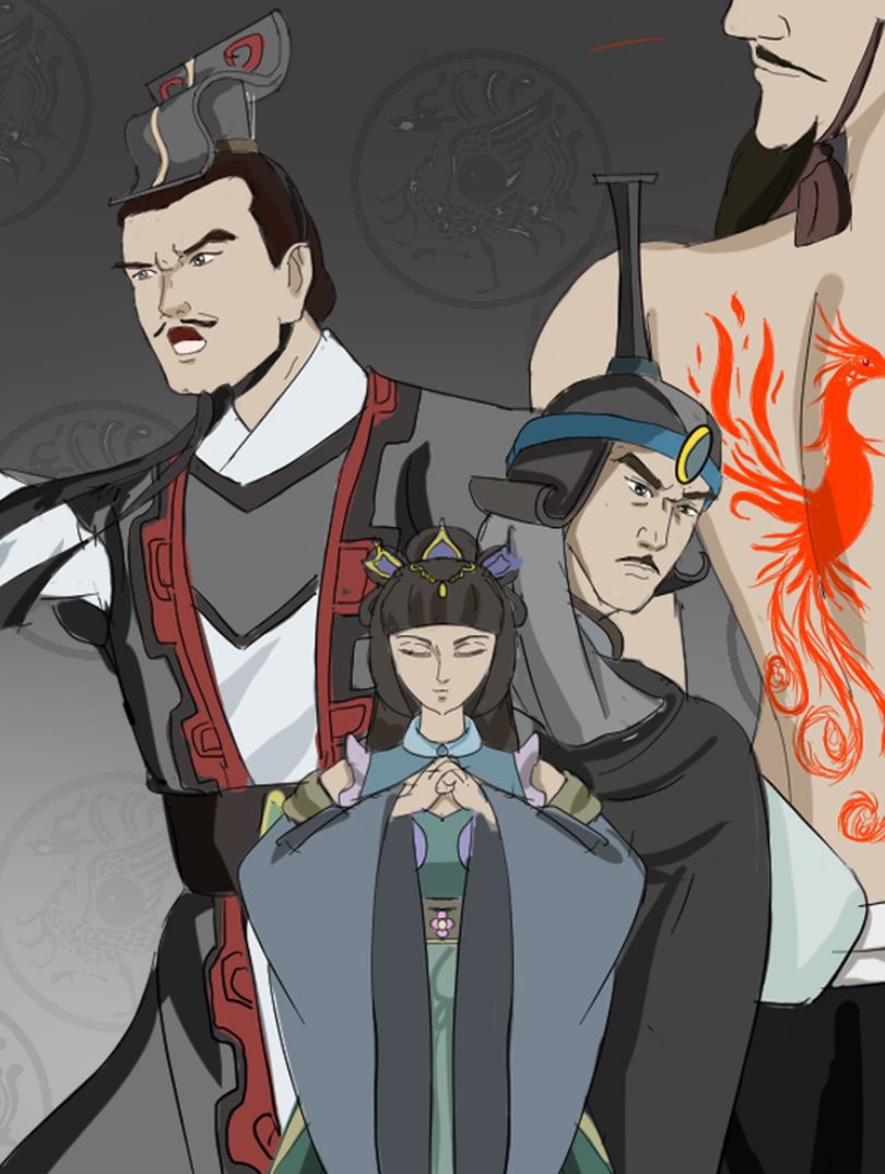 孽火的凤凰；三国演义·续传