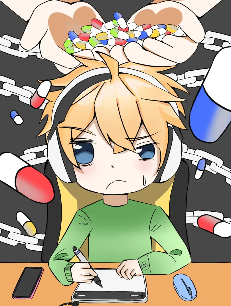 患上幻听幻觉忧郁症依然想要成为漫画家的我